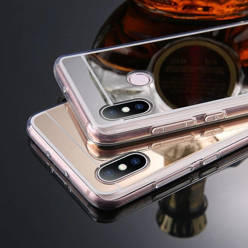 Тонкий зеркальный чехол с покрытием для Samsung Galaxy J2 CORE PRO A6 A8 J6 J4 PLUS A7 2018 A750 Note9 S8 S9