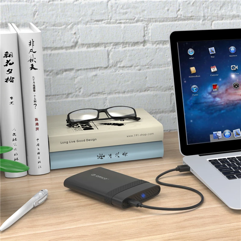 Чехол для жесткого диска ORICO 2 5 дюйма USB 3 1 Gen Type C к SATA 0 сверхскоростная коробка HDD