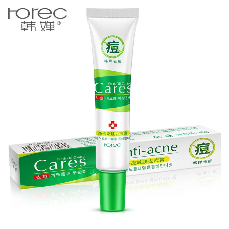 ROREC крем для акне уход за кожей удаление ремонт очищающий Comedone прыщи быстро лица