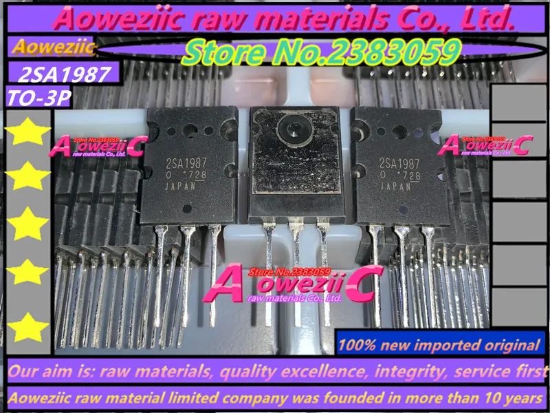 Aoweziic 2017 + 100% новый импортный оригинал 2sa1987. 2SC5359 2SA1987 a7. C5359 усилитель мощности