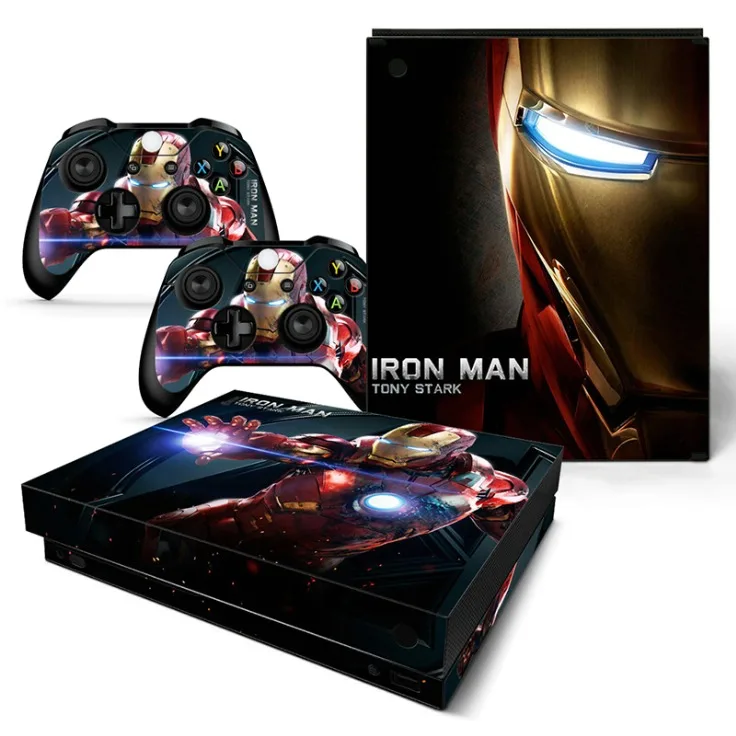 Новое поступление vinly ДЛЯ xbox One X консоль кожаная наклейка на контроллер всего тела - Цвет: TN-XboneX-0498
