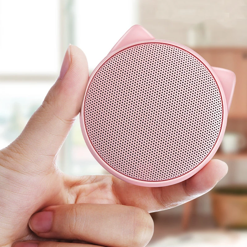 KHH Беспроводной Bluetooth Динамик Мини Портативный музыке стерео милая девушка
