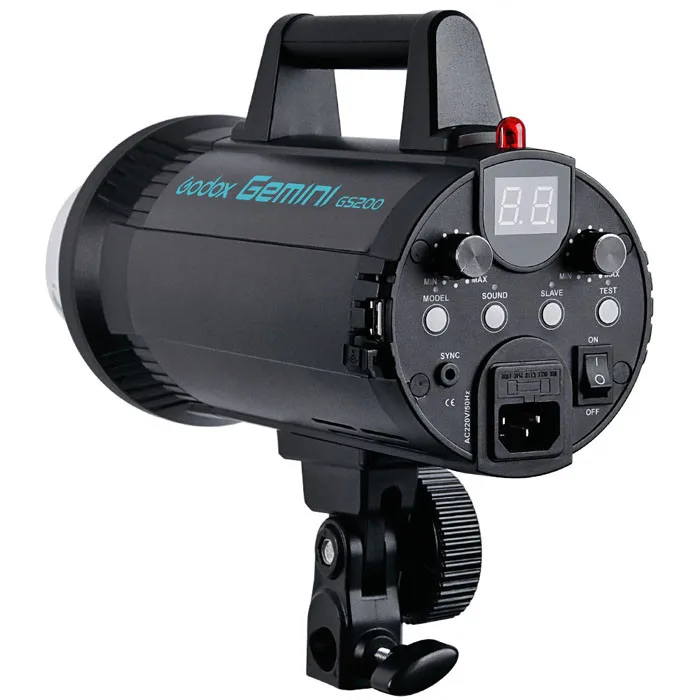 Комплект для фотостудии 2x студийная вспышка Godox GS200+ софтбокс 60x90 см+ триггер FT-16+ светильник