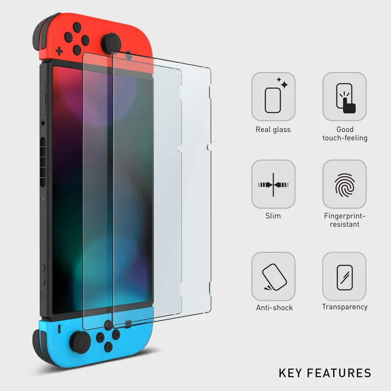 Для Nintend Переключатель Футляр Кристалл Защитная Прозрачная Крышка Shell для NS NX