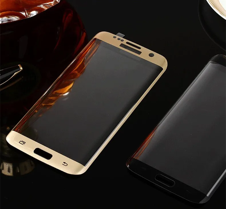 Для Samsung Galaxy J5 J7 Prime A5 A7 A3 2017 S7 S6 Edge Plus чехол полное покрытие 2.5D 9H защита экрана
