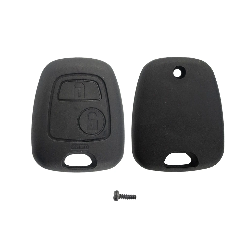 OkeyTech 2 кнопки для Citroen C1 C4 Peugeot 106 107 207 307 407 206 306 406 Замена дистанционный ключ чехол в