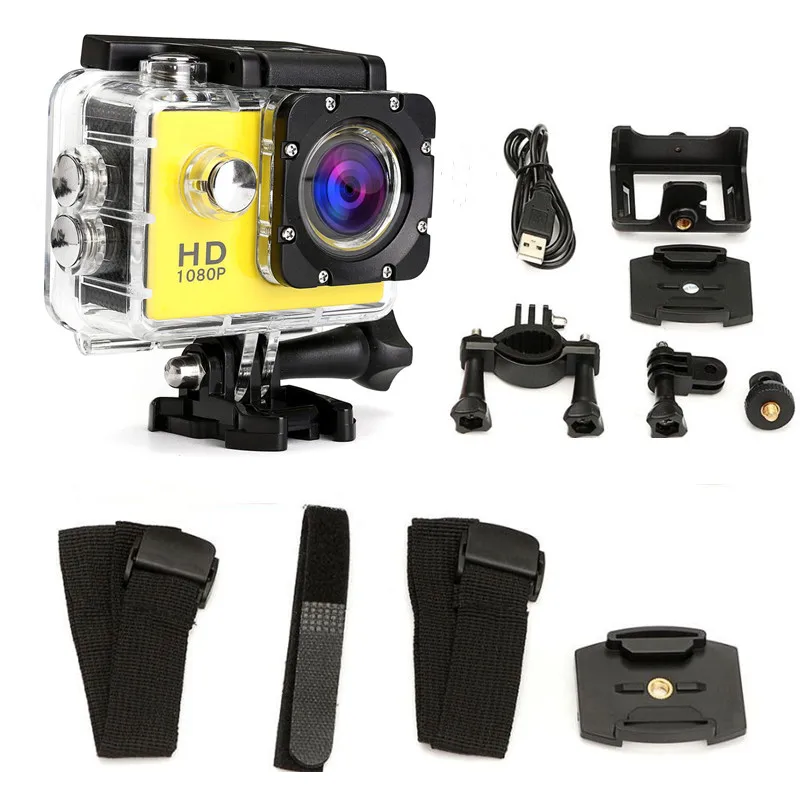 Фото Экшн камера SJ4000 для дайвинга 30 м водонепроницаемая 1080P Full HD - купить