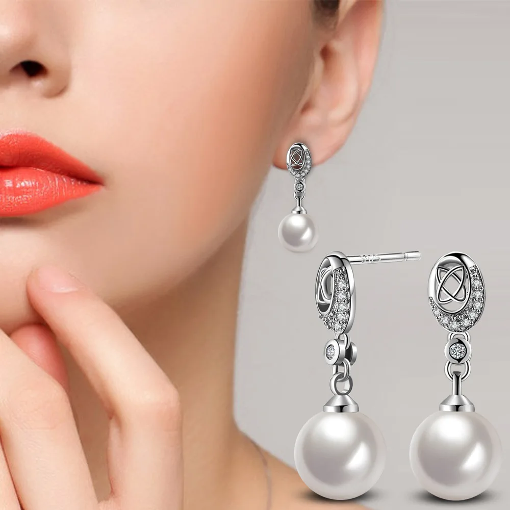 Трендовые 4 цвета романтические геометрические Эффектные серьги для женщин