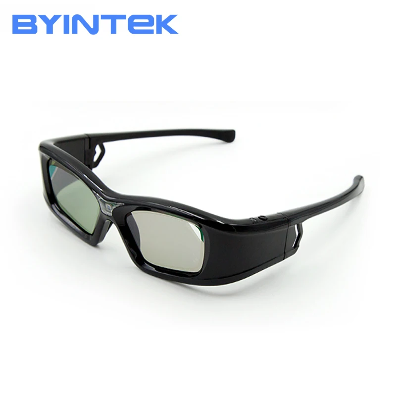 BYINTEK роскошный активный DLP соединение затвора 3D очки GL410 для проектор UFO R15 R9 R7