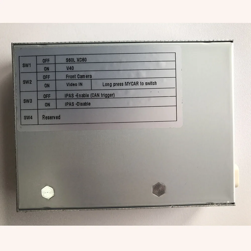 Автомобильная фронтальная камера и видеоинтерфейс задней камеры для 2015 2017 Volvo S60L