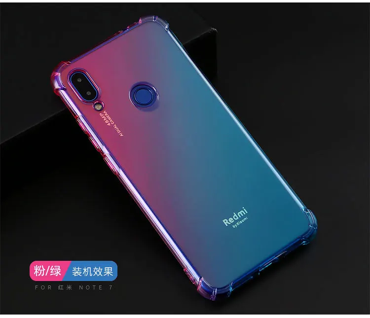 Чехол для Xiaomi Redmi Note 7. Ультратонкий Мягкий силиконовый чехол из ТПУ с рисунком