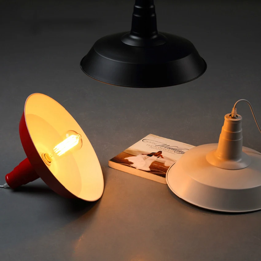 Металлическая Подвесная лампа в стиле лофт винтажный Ретро светильник кантри