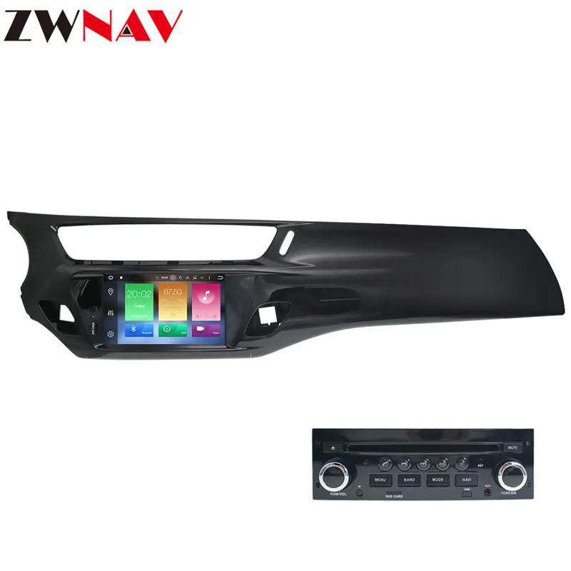 4+ 32G Android 9,0 Автомобильный gps dvd стерео для Citroen C3 DS3 2010- автомобильный Радио FM RDS DVD аудио vedio BT WiFi навигация головное устройство