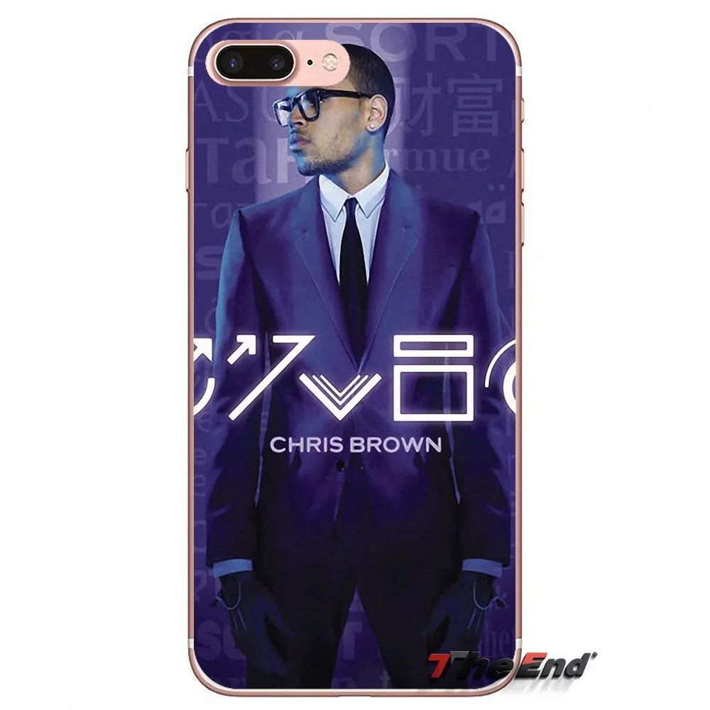 Chris Brown бретелей отлично подходит для Xiaomi Redmi 4A 4X3 S Note 3 4 5 Pro 5A mi 6 A1 Max 5X 6X мягкий