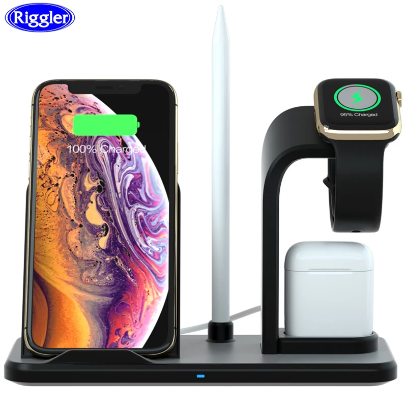10 Вт Беспроводной быстро Зарядное устройство для Iphone XS XR MAX Note9 Note8 huawei Mate20Pro