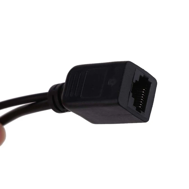 Кабель адаптер POE Rj45 инжектор Сплиттер Комплект экранированная лента пассивная