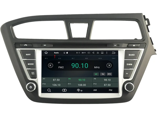 4G RAM Octa (8)-Core Android 8 0 Автомобильный DVD плеер для HYUNDAI I20 2015 правый автомобильный аудио