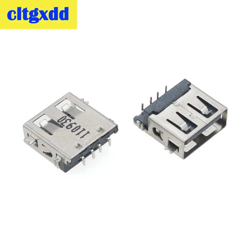 Cltgxdd 2-10 шт. женский USB разъем для lenovo acer Материнская плата Asus ноутбука интерфейс