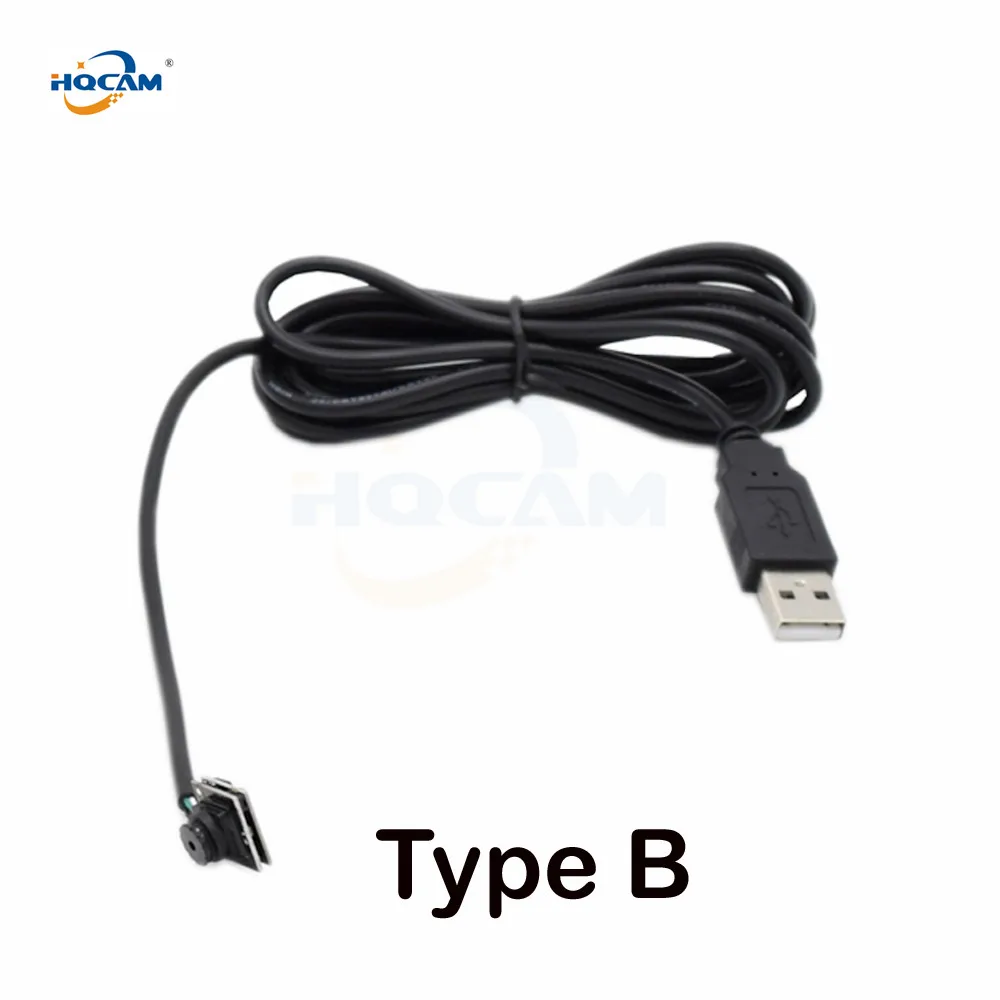 HQCAM 720P Мини usb камера 1/4 &quotЦвет CMOS 1.0MP 1280*720P HD Пуля Usb Змея Поддержка Linux для размера