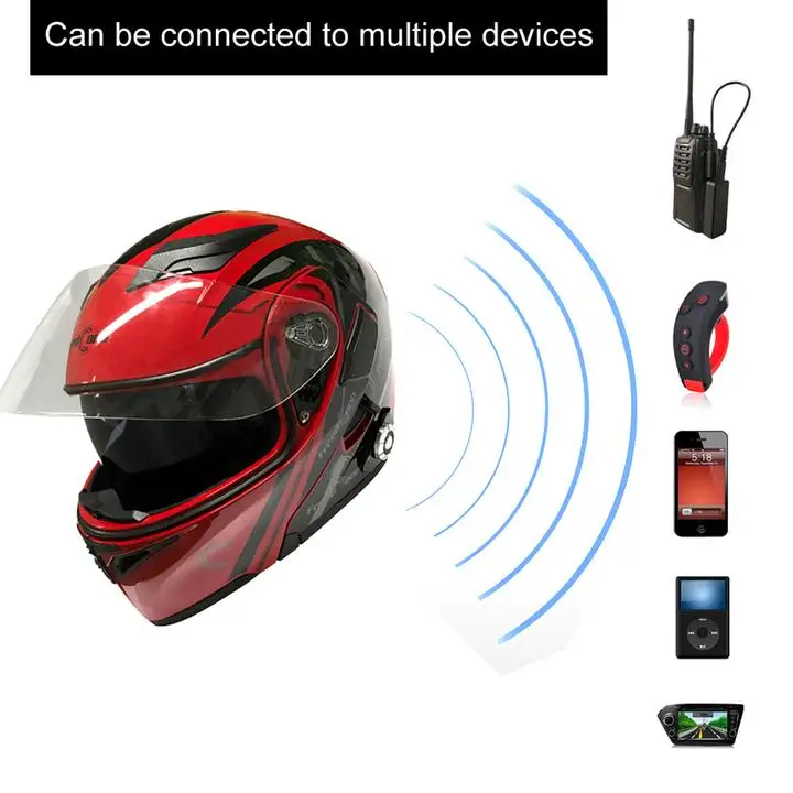 DOT Bluetooth Интерком интегрированные модульные шлемы полное лицо мотоциклетный шлем