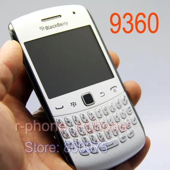 Оригинальный Blackberry 9360 мобильный телефон 5MP 3G WIFI GPS Bluetooth Qwerty клавиатура смартфон и