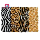 Набор крючков с леопардовой защелкой посылка для вышивки ковров, Foamiran, для рукоделия, наборы крючков с защелкой, игла для ковровых покрытий