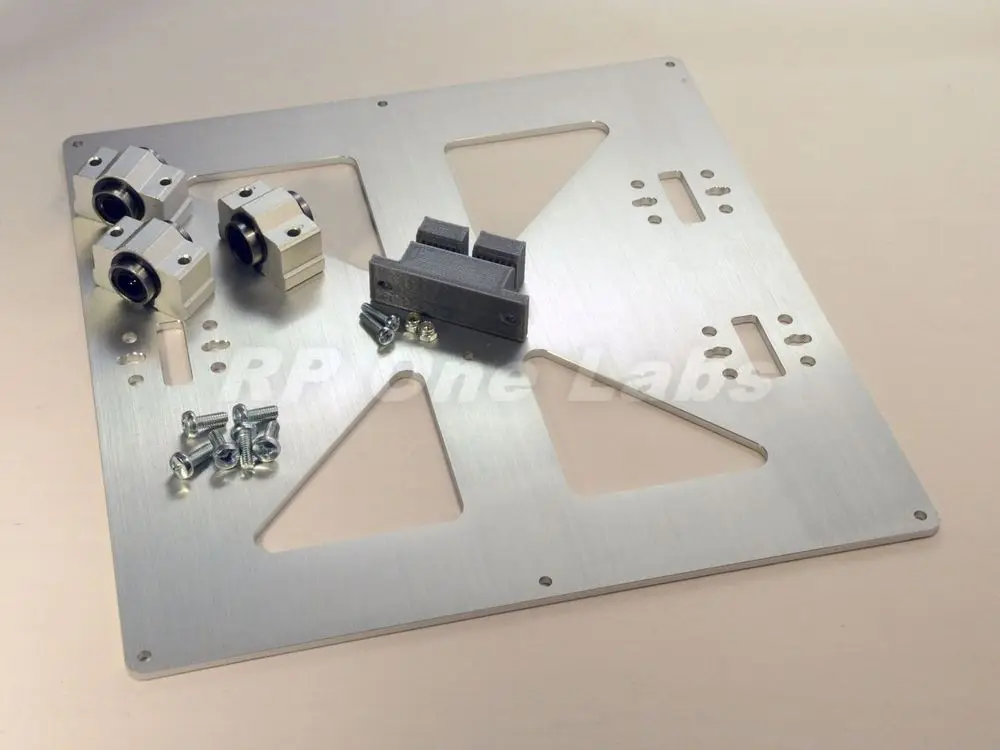 Funssor 1 набор * Prusa i3 Обновление Универсальный Y каретки Пластины Комплект &quotA&quot SCV8UU