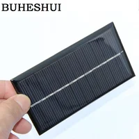 BUHESHUI Mini 1W 6V Solar Cell Solar Module Polycrystalline DIY Solar Panel Charger Education Kits 60pcs Wholesale Free Shipping