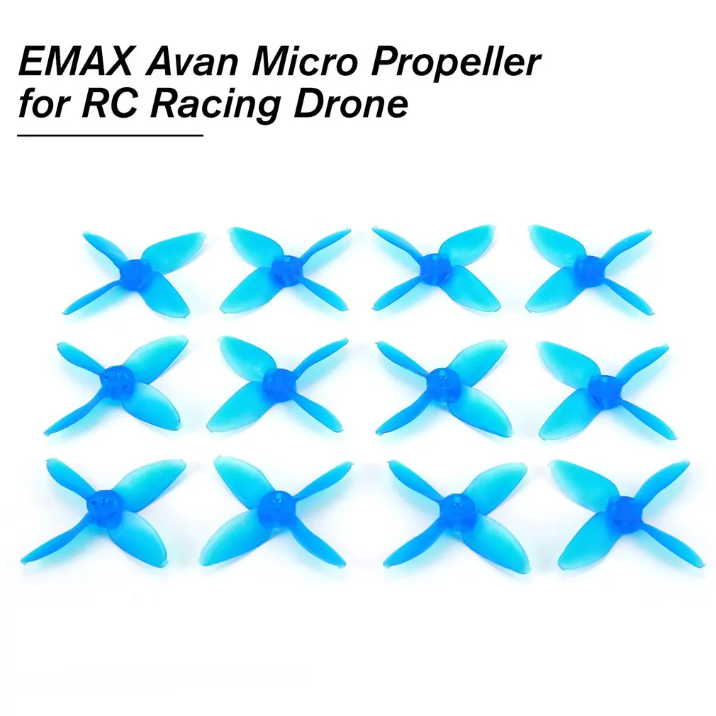 6 пар EMAX Avan микро Лопасти пропеллера гоночный Дрон Квадрокоптер часть 2 дюймов CW CCW самолет БПЛА запасные аксессуары