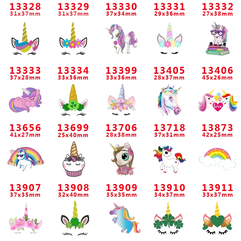 Бесплатная Доставка 30 шт. плоское украшение из смолы ленты Единорог pr13328 | Дом и