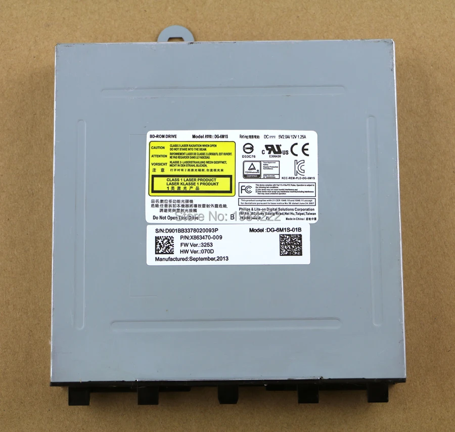 5 шт./лот Дисковод DVD Rom DG 6M1S замена игры оригинальные драйвера для XBOX ONE Замена 01B