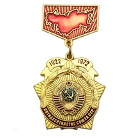 high quality custom breast use decoration gold medallion with enamel k 200125