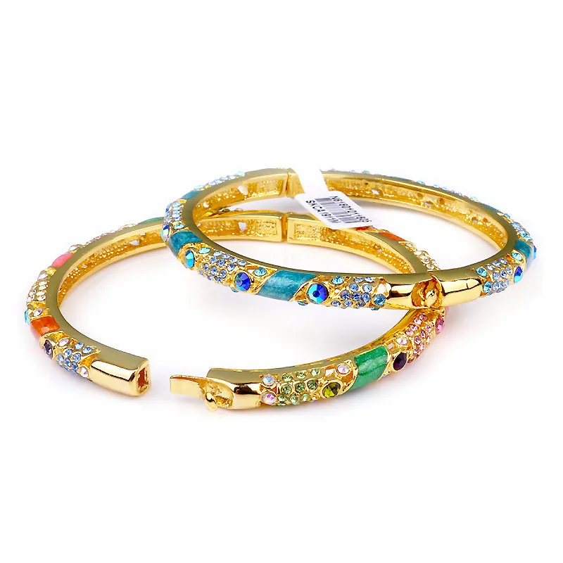 

Cloisonne Bracelet Wide Fashion Crystal Bracelet Bracelet Round Bracelet for 1pcs