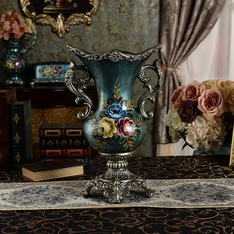 Композиция гостиной Цветочная композиция украшение европейская роскошная