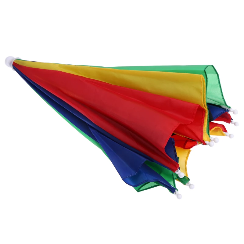 55/65 см Портативный Открытый Зонт шляпа складной Для женщин мужчин зонтика для