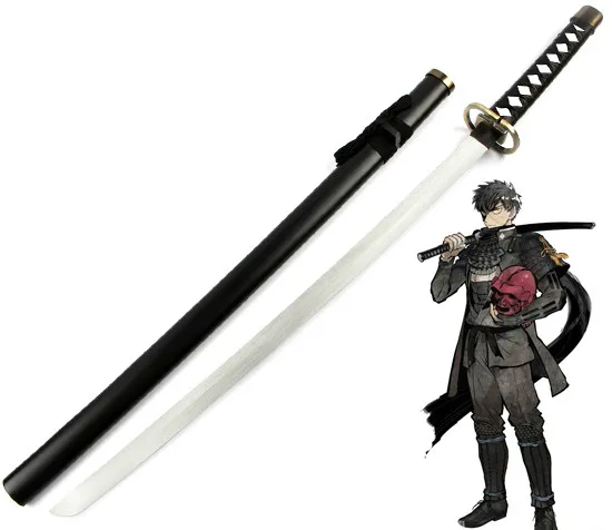 Touken Ranbu Online Doutanukimasakuni катана деревянная 100 см Косплэй Опора меч самурая реквизит