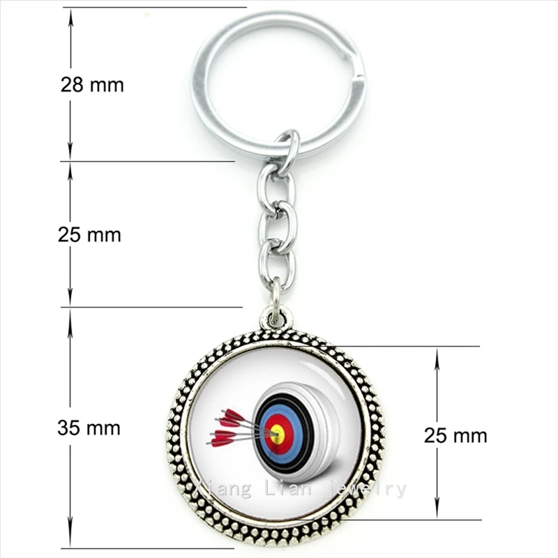 TAFREE 2017 Новый классный спортивный брелок для стрельбы из лука кольца модные Дартс