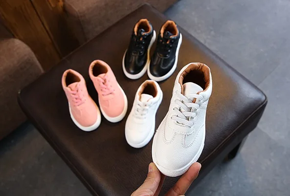 

NEW Spring Autumn Kids Casual Shoes Solid Colors Children Shoes Girls Sneakers Soft Comfortable Boys Shoes