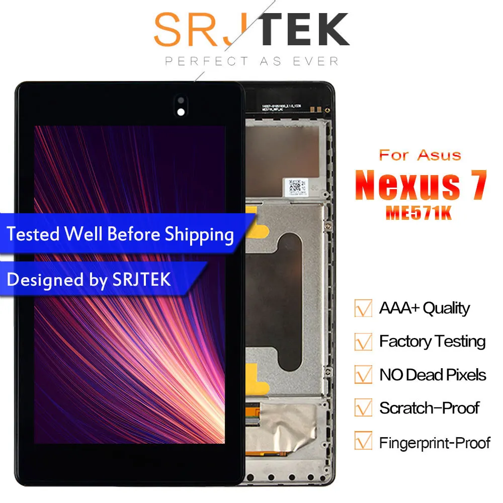 Для Nexus 7 ME571K ЖК дисплей для Asus Google 2nd 2013 ME571KL ME572CL ME571 сенсорный экран K008 K009 сборка