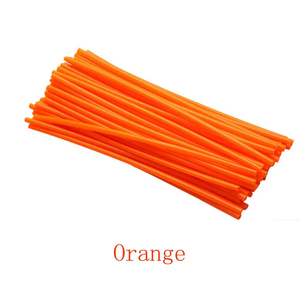 72 шт. универсальные чехлы для спиц колесных обод колеса Supermoto CR EXC WRF 250 400 426 450 DUKE 390