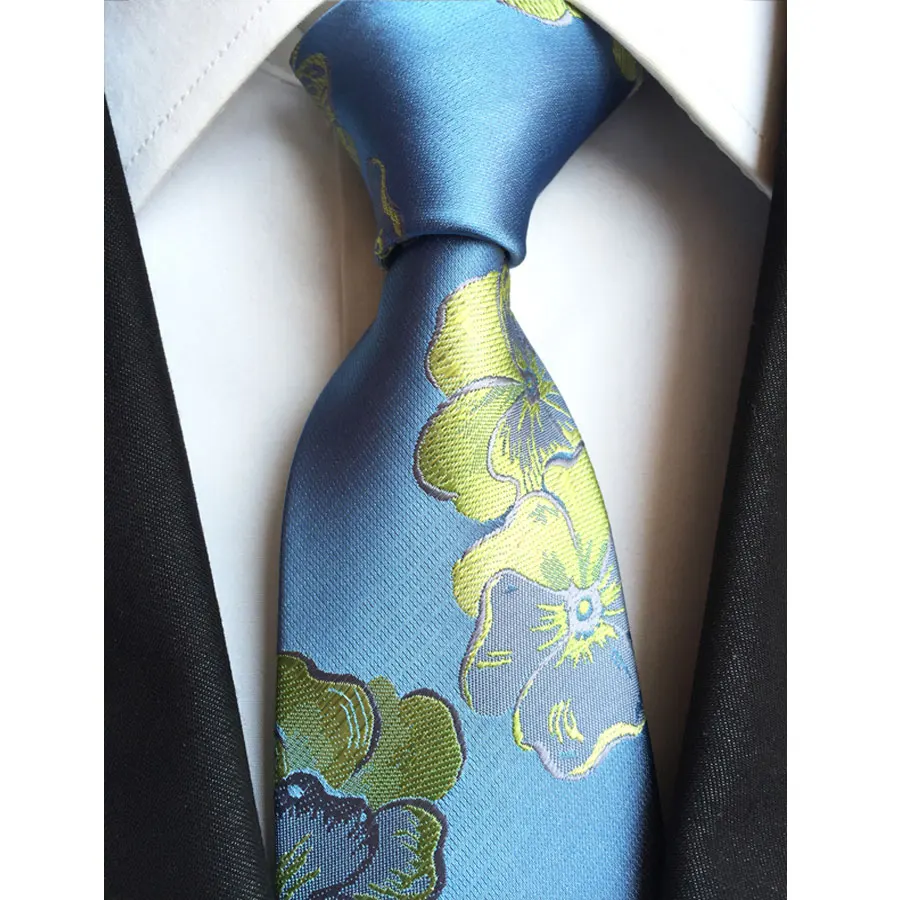 Заводские Элегантные Синие фиолетовые цветочные цветы жаккардовые Классические