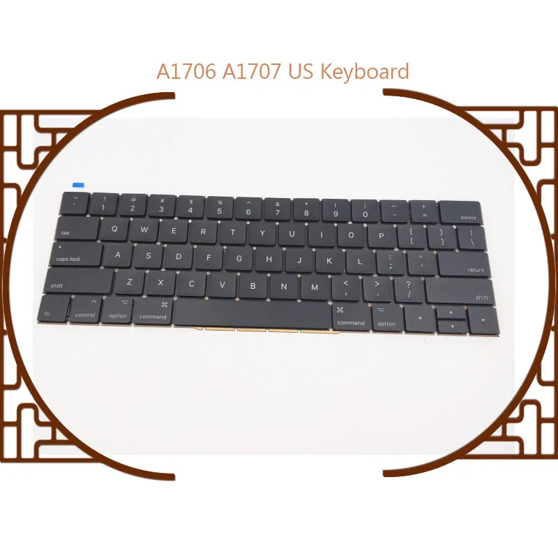 

Клавиатура ABAY A1706/A1707 для Macbook Pro Retina, клавиатура 15 дюймов 13 дюймов для США, 2016-2017 лет, оригинал