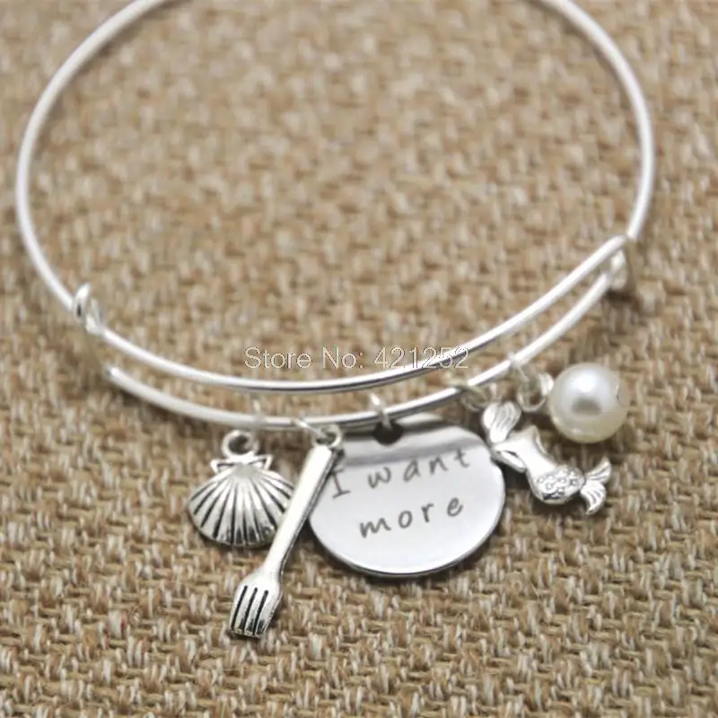 12 шт Ариэль маленькая фотография хочу больше жемчуга для женщин или девушек