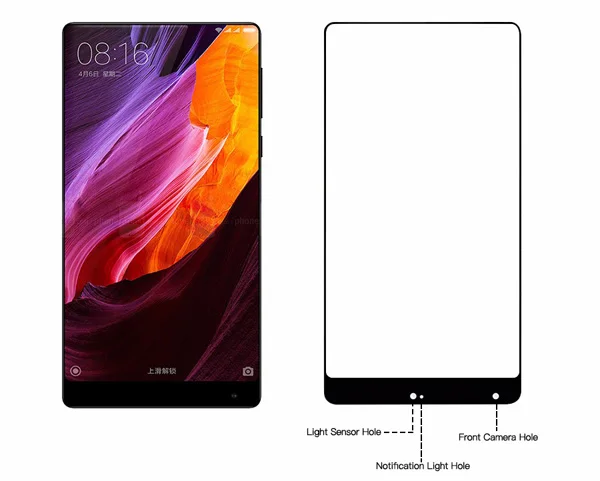 Для Xiaomi mi Mix 2 2S 3 mi x 1 полное покрытие закаленное стекло протектор экрана ультра тонкий предварительно mi um Взрывозащищенная защитная пленка