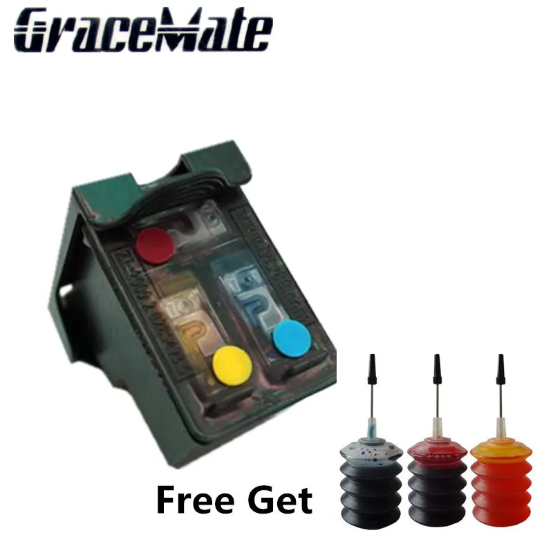 Многоразового использования Цвет сменный картридж для принтера hp 60 Photosmart C4610 C4635