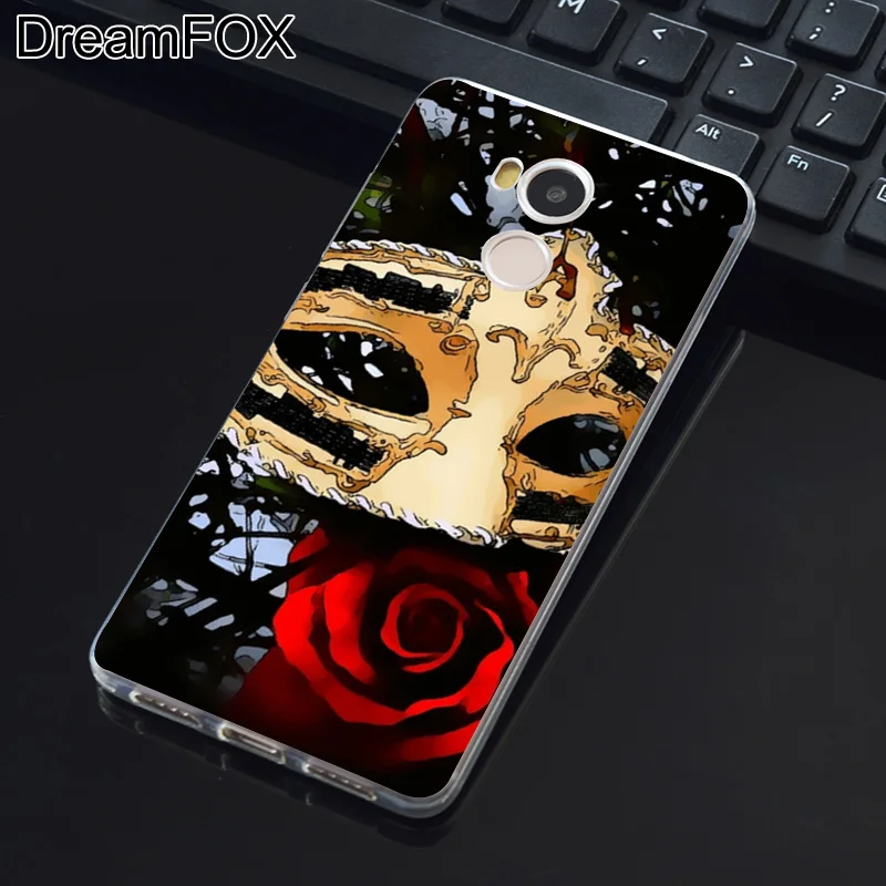 DREAMFOX K143 Phantom Of The Opera Soft TPU Silicone Case Cover For Xiaomi Redmi Note 3 4 5 Plus 3S 4A 4X 5A Pro Global |
