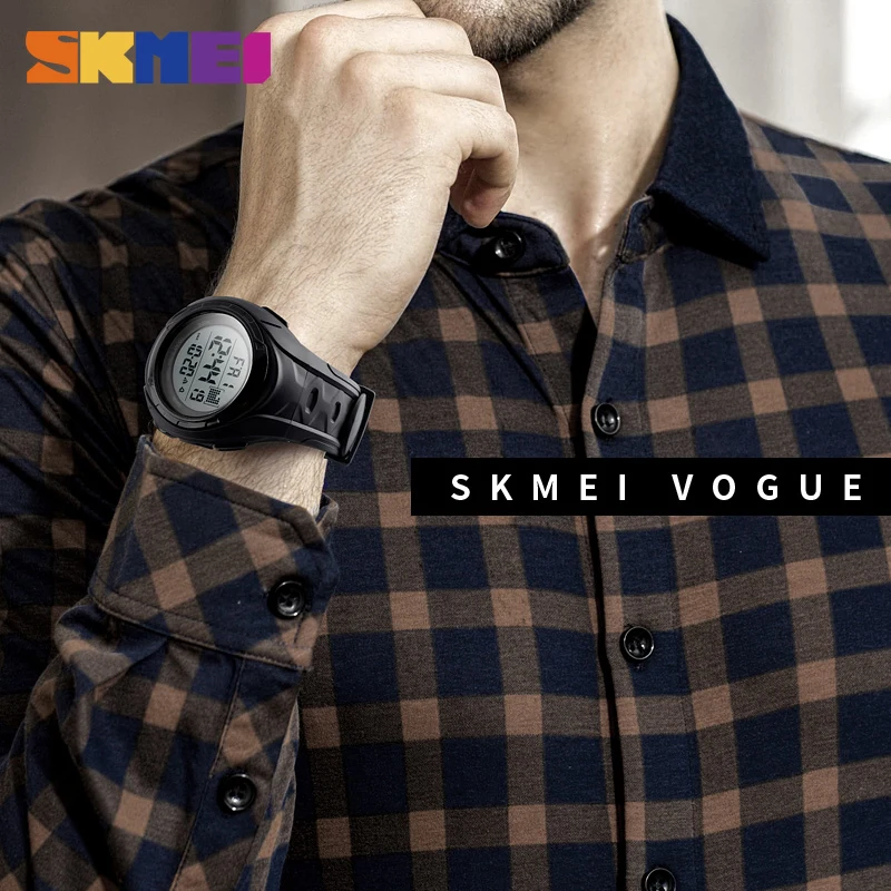 SKMEI Спортивные часы Для мужчин обратного отсчета Хронограф Открытый будильник