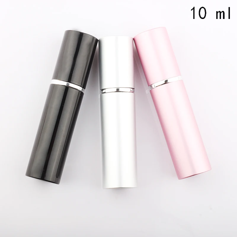 Ynzzio 10 мл Мини Портативный алюминиевый многоразовый флакон для духов бутылка с