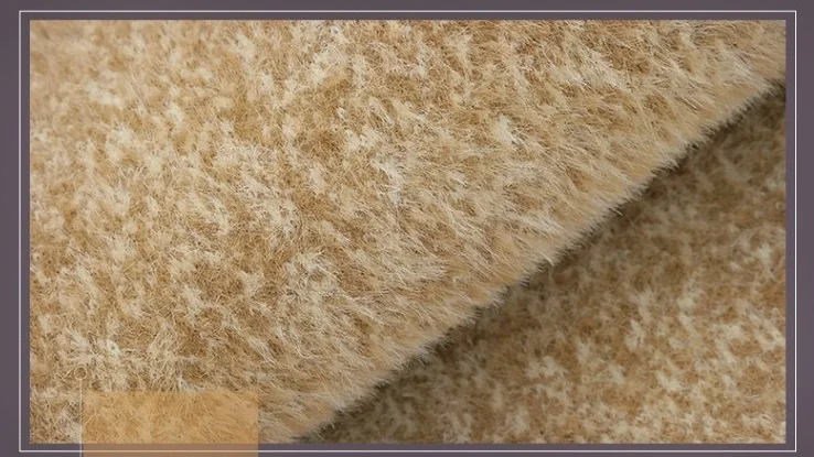 Luxury clothing New 2019 Faux fur coat Haute couture Korean style Imitation Mink cashmere coats hooded High quality fabric B4313