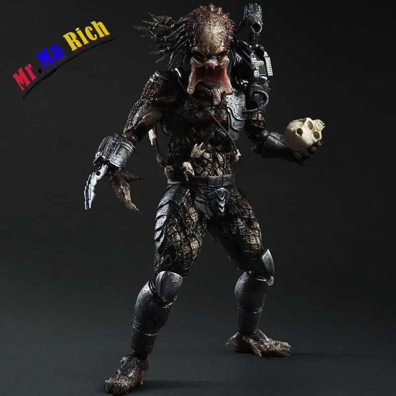 Play Arts Kai Alien Vs Predator P1 ПВХ фигурка Коллекционная модель игрушки|Игровые фигурки и